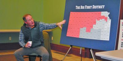 First District Congressman Tracey Mann talks about the size of the district and some recent redistricting